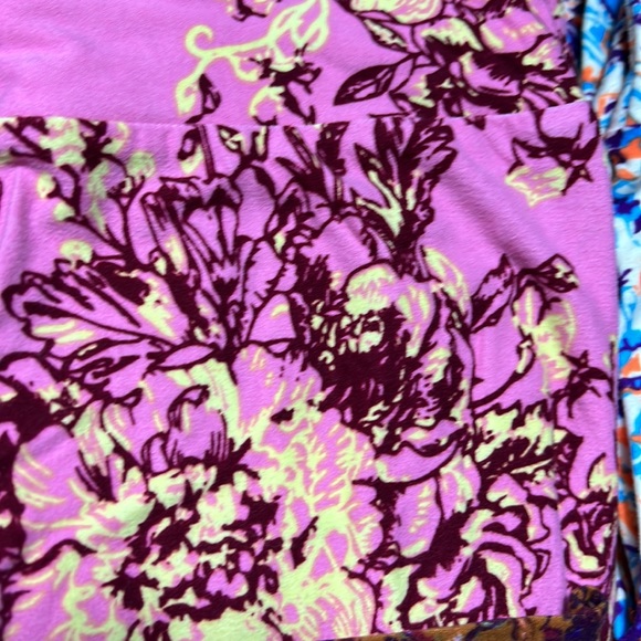 LuLaRoe Floral Leggings OS - Picture 8 of 11